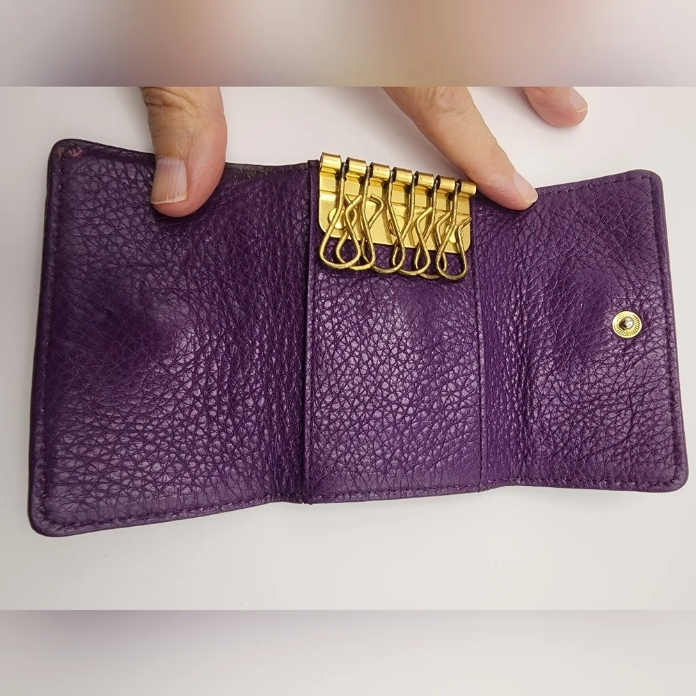 Preowned Purple Marc Jacobs Key‎ Holder